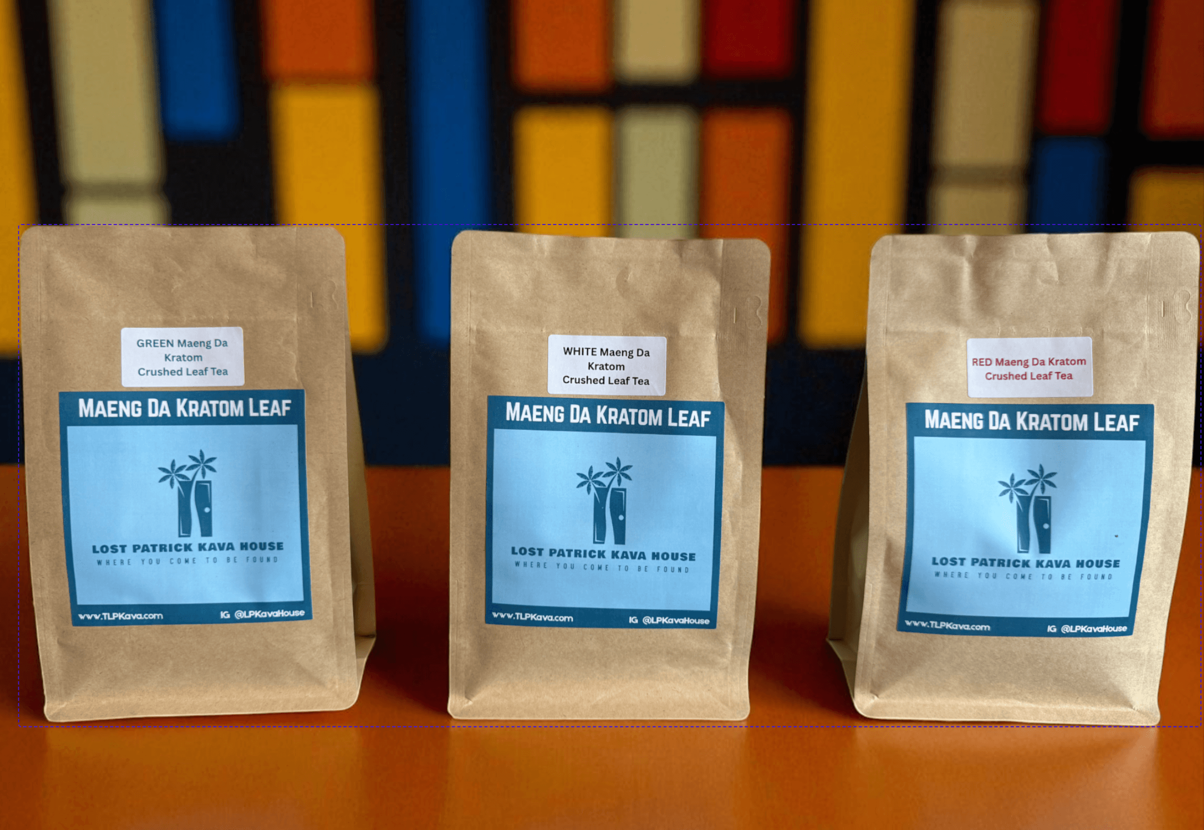 Premium Maeng Da Crushed Leaf Kratom Sampler image 0