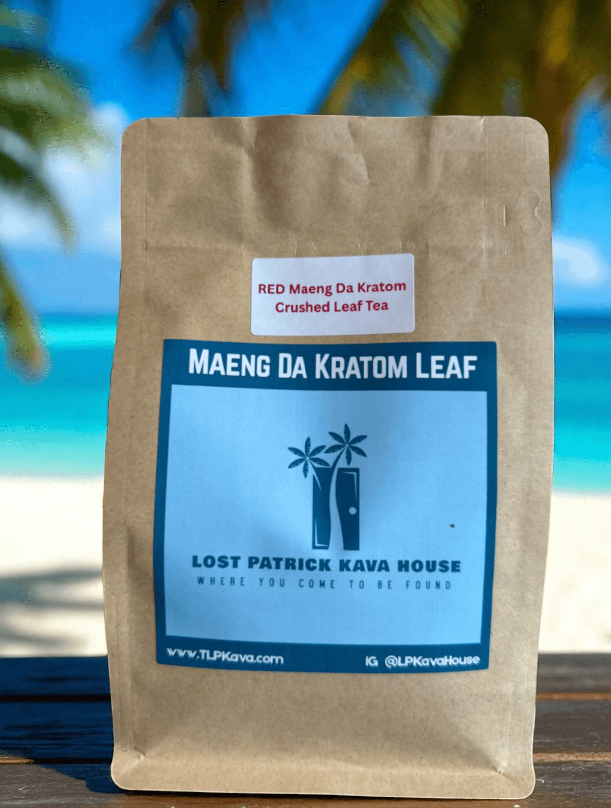 Red Maeng Da Crushed Leaf Kratom 250 Grams image 0