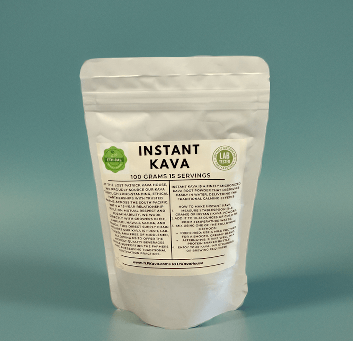 Fiji Kadavu Instant Kava 200 grams image 1