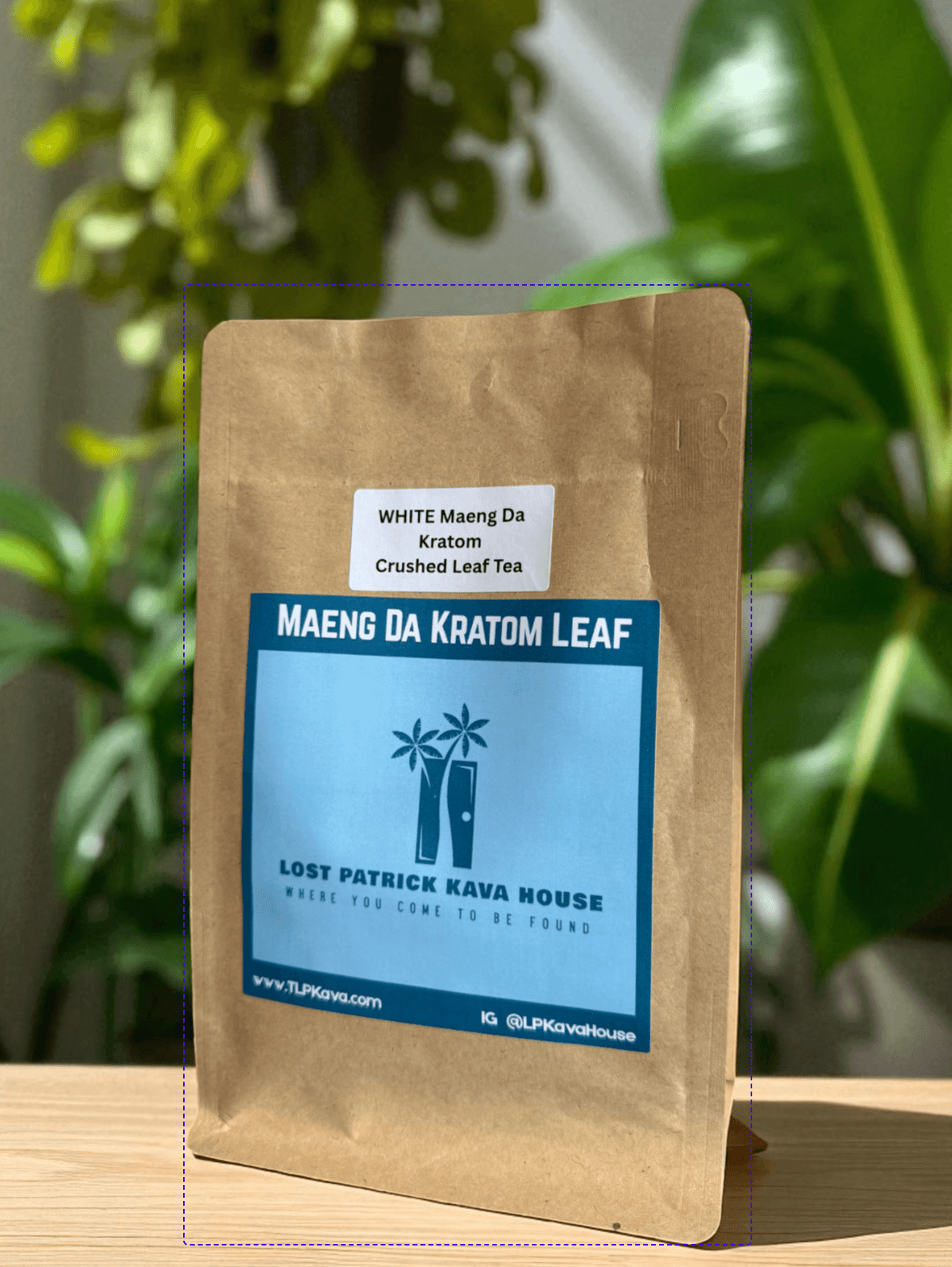 White Maeng Da Crushed Leaf Kratom 250 Grams image 0